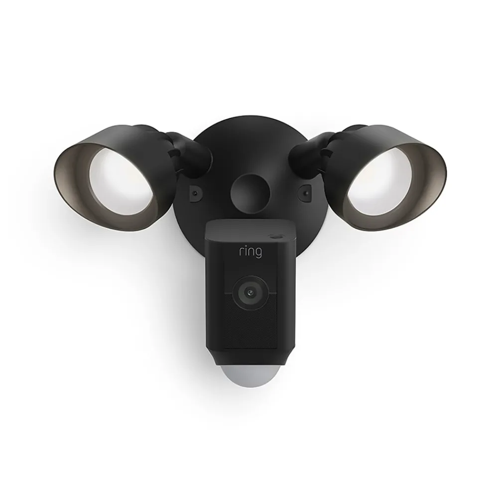 Ring Floodlight Cam Plus Outdoor Wireless Security Camera, Black (B08F6DWKQP)
