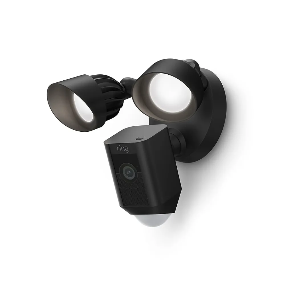 Ring Floodlight Cam Plus Outdoor Wireless Security Camera, Black (B08F6DWKQP)