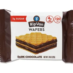 Rip Van Dark Chocolate Wafers, 0.78 oz., 16 Packs/Box (5207)