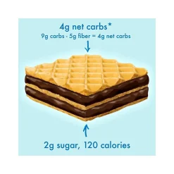 Rip Van Dark Chocolate Wafers, 0.78 oz., 16 Packs/Box (5207)