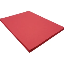 Construction Paper*Riverside 3D 9" x 12" Construction Paper, Red, 50 Sheets (P103590)