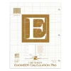 Notebooks|Roaring Spring Paper Products Roaring Spring Engineer Calculation 1-Subject Computation Notebooks, 8.5" x 11", Graph Ruled, 100 Sheets, Manila (95182)