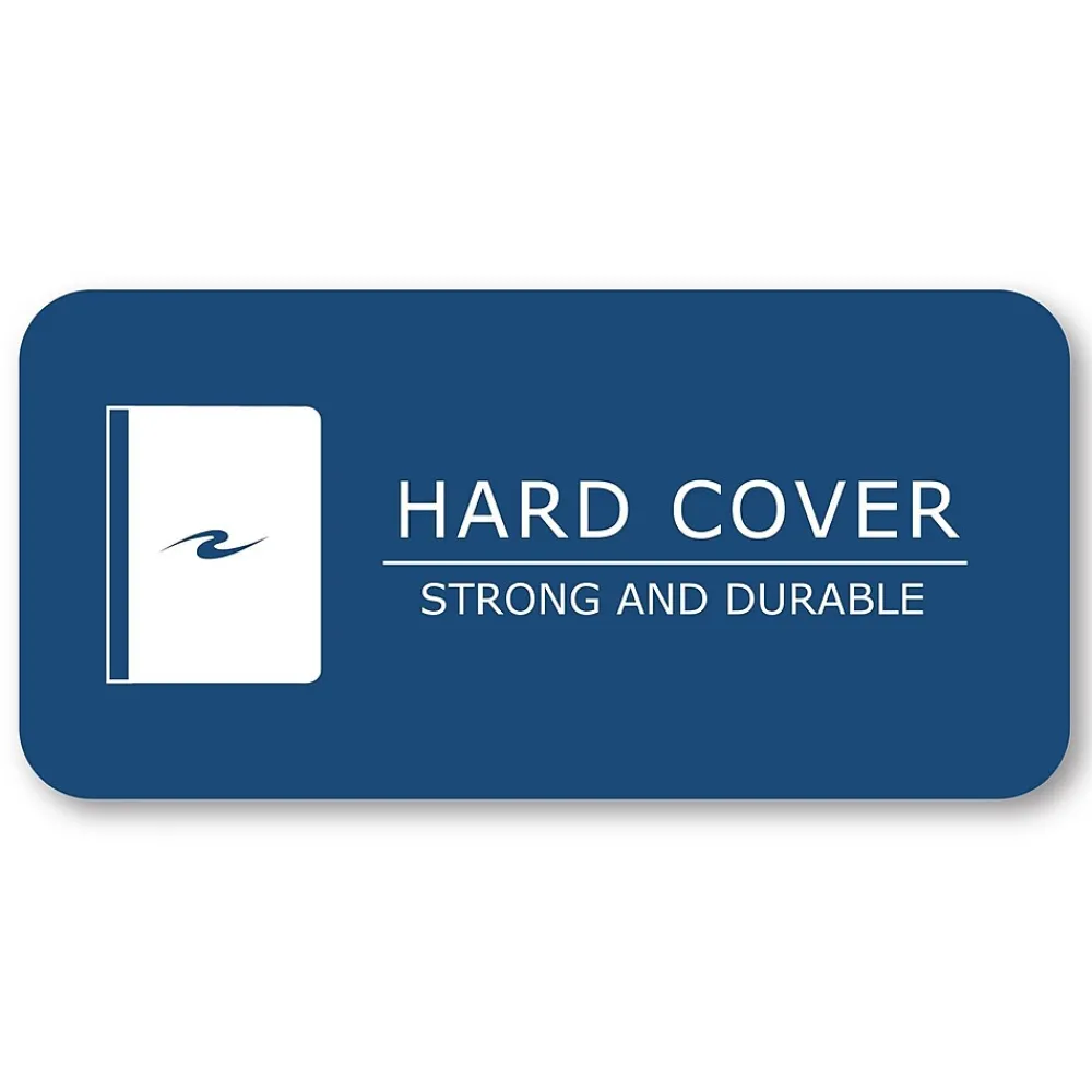 Composition Notebooks|Roaring Spring Paper Products 1-Subject Composition Notebooks, 7.5" x 4.875", Wide Ruled, 60 Sheets, Black (77122)