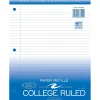Filler Paper|Roaring Spring Paper Products College Ruled College Ruled Filler Paper, 8.5" x 11", 3-Hole Punched, 500 Sheets/Pack (83909)