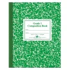 Composition Notebooks|Roaring Spring Paper Products Composition Notebooks, 7.75" x 9.75", Wide Ruled, 50 Sheets, Green (ROA77920)