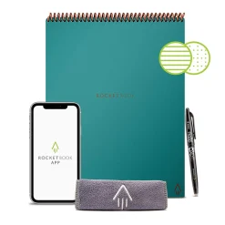Notebooks|Rocketbook Flip Reusable Smart Notepad, 8.5
