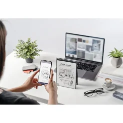 Notebooks|Rocketbook Flip Reusable Smart Notepad, 8.5