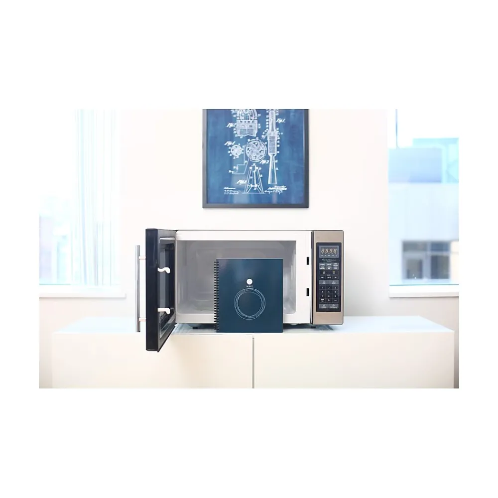 Notebooks|Rocketbook Wave 1-Subject Smart Notebook, 8.5" x 9.5", Dotted, 40 Sheets, Blue (WAV-S-K-A)