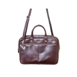 Rogue Leather Business Messenger Bag, Brown (WALMESSLTHBROWN)<Rogue Wallet Discount