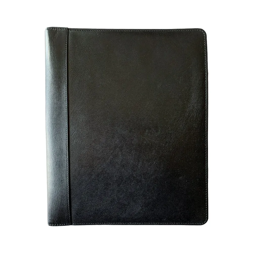 Leather Portfolio Case, Black (black no zipper)<Rogue Wallet Discount