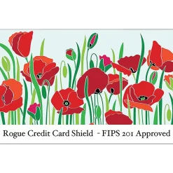 Guard RFID Travel Wallet, Red (WALRFIDPKGPOPPY)<Rogue Wallet Hot