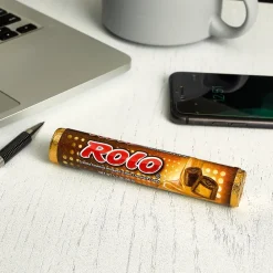 Rolo Milk Chocolate Caramels Candy Rolls, 1.7 oz., 36/Box (HEC24400)