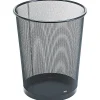 Stainless Steel Trash Can with no Lid, Black, 4.5 gal. (22351)<Rolodex Outlet