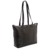 24 Hour Women's Travel Tote Bag, Colombian Leather, Black (634-BLACK-VL)<Royce Leather