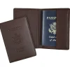 Debossed Passport Holder, Coco (204-COCO-5)<Royce Leather New
