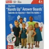 Dry Erase*Roylco "Hands Up" Answer Boards Dry-Erase Whiteboard, 5" x 12", 24/Pack (R-5905)