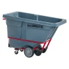 Rubbermaid Brute Heavy-Duty Tilt Truck, 0.5 Cu. Yd., Gray (2192465)