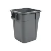 Brute Indoor Trash Can, Gray Plastic, 40 Gal. (FG353600GRAY)<Rubbermaid Sale