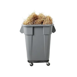 Brute Indoor Trash Can, Gray Plastic, 40 Gal. (FG353600GRAY)<Rubbermaid Sale