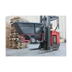 Rubbermaid Brute Tilt Truck, 1 Cu. Yd., Black (FG131542BLA1)
