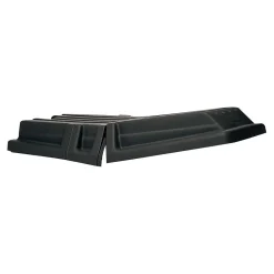 Rubbermaid Commercial Hinged Dome Tilt Truck Lid, Black (FG131700BLA)