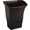 Commercial Refuse Bin, Black, 8 gal, 2/Pack<Rubbermaid Online