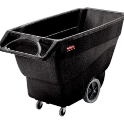 Rubbermaid ® Commercial Structural Foam Tilt Truck, 152 Gallon/600 lb Capacity, Black (FG101100BLA)