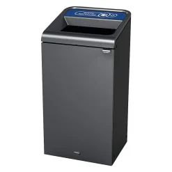 Configure Single-Stream Recycling Station, 33 Gallon, Stenni Gray (1961629)<Rubbermaid New