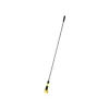 GRIPPER 60" Vinyl Coated Aluminum Wet Mop Handle, Silver/Yellow (FGH236000000)<Rubbermaid New