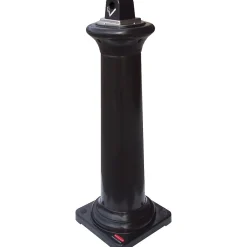 GroundsKeeper Stainless Steel Ash Urn, Black (FG9W3000BLA)<Rubbermaid Online