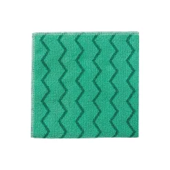 HYGEN Microfiber Cleaning Cloths, 16" x 16", Green, 12 Cloths/Pack (FGQ62000GR00)<Rubbermaid Sale