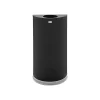 Rubbermaid Indoor Trash Can w/ No Lid, Black Steel, 12 Gal. (FGSO1220PLBK)<United Receptacle