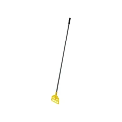 Invader 60" Fiberglass Wet Mop Handle, Gray/Yellow (FGH14600GY00)<Rubbermaid Clearance