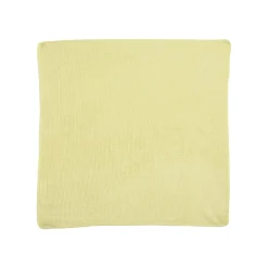 Microfiber Cleaning Cloths, 16" x 16", Yellow, 24 Cloths/Pack (1820584)<Rubbermaid New