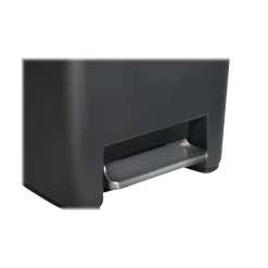 Premier Series III Indoor Step-On Trash Can with Lid, 12.4 Gallon, Black (2120983)<Rubbermaid Discount