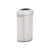 Refine Stainless Steel Indoor Trash Can with Open Lid, 21 Gallon, Silver (2147582)<Rubbermaid Sale
