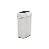 Refine Stainless Steel Indoor Trash Can with Open Lid, 15 Gallon, Silver (2147581)<Rubbermaid Hot