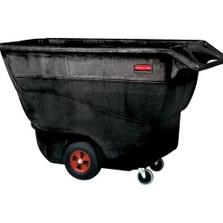 Rubbermaid ® Structural Standard-Duty Foam Tilt Truck, 1250 lb. Capacity, Black (RCP 9T15 BLA)
