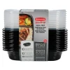 Rubbermaid TakeAlongs Food Storage, 3.7 Cup, 10/Pack (2030326)