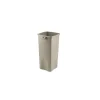 Untouchable Indoor, Outdoor Trash Can w/ no Lid, Beige Resin, 23 Gal. (FG356988BEIG)<Rubbermaid Discount