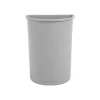 Untouchable Indoor, Outdoor Trash Can w/ no Lid, Gray Polyethylene, 21 Gal. (FG352000GRAY)<Rubbermaid Online