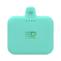 Air Micro USB Power Bank for Android Smartphones, 2500mAh, Teal (RC25-M-G2-TEAL)<Rush Charge Best