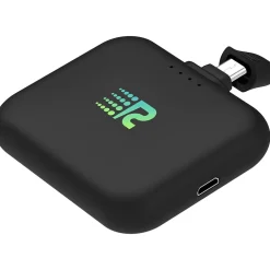 Air Micro-USB Power Bank for Most Smartphones, 2500mAh, Black (RC25-M-G2-BLCK)<Rush Charge New