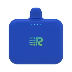 Air Micro-USB Power Bank for Most Smartphones, 2500mAh, Blue (RC25-M-G2-BLUE)<Rush Charge Discount