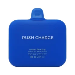 Air Micro-USB Power Bank for Most Smartphones, 2500mAh, Blue (RC25-M-G2-BLUE)<Rush Charge Discount