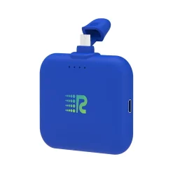 Air Micro-USB Power Bank for Most Smartphones, 2500mAh, Blue (RC25-M-G2-BLUE)<Rush Charge Discount