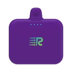 Air USB-C Power Bank, 2500mAh, Purple (RC25-C-G2-PURP)<Rush Charge Online