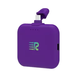 Air USB-C Power Bank, 2500mAh, Purple (RC25-C-G2-PURP)<Rush Charge Online