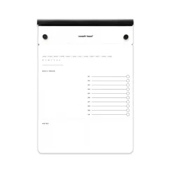 Notepads|Russell+Hazel Drafter's Tablet Notepad, 6.38" x 8.88", Black/White, 100 Sheets/Pad (40441)