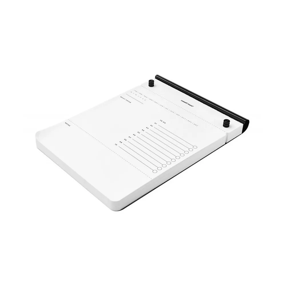 Notepads|Russell+Hazel Drafter's Tablet Notepad, 6.38" x 8.88", Black/White, 100 Sheets/Pad (40441)